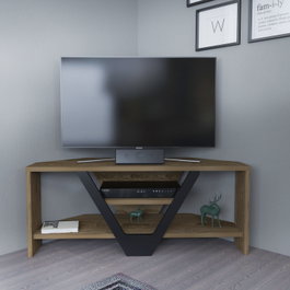 Hanah Home Soporte de TV Karin - Oud y Negro